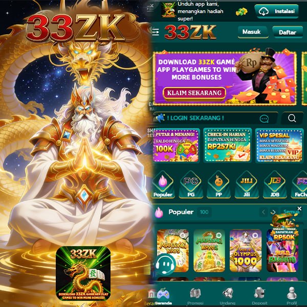 33ZK - Daftar & Download 33zk Terbaru